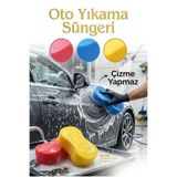 SİHİRLİ MOP Araba Yıkama Sünger Oto Yıkama Sünger 3 Adet