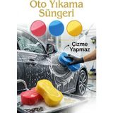 Sihirli Mop Araba Yıkama Süngeri Oto Yıkama Sünger Çizmez 3 Adet
