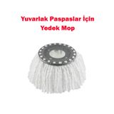 SİHİRLİ MOP Döner Başlıklı Mop Yedeği Yedek Paspas 1 Adet