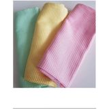 Sihirli Mop Genel Temizlik Bezi Cam Bezi 43X70CM %100 Mikrofiber (3 Lü) - Pembe - Sarı