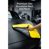 SİHİRLİ MOP Premium Araba Kurulama Bezi Oto Kurulama Bezi 50x70cm