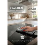 SİHİRLİ MOP Sihirli Cam Ocak Ankastire Ve Davlumbaz Bezi