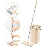 Sihirli Mop Tablet Mop 5 Litre +2 Yedek Bez - Standart - Krem