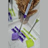 Sihirli Mop Yer Fayans Duvar Yüzey Temizlik Mikrofiber Mandallı Mop, Teleskopik Saplı İstediğin Bezi Tak Kullan HEDİYE YEDEK BEZ ' Lİ