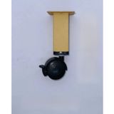 sihirli sehpa tekeri, masa tekeri 17 cm kırılmaz metal teker fren sistemli, Metal Ayaklı Frenli Tekerlek (ÇAM)