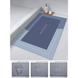 Sihirli Su Emici Banyo Paspası Kaymaz Tabanlı Abdest Paspası 48 X78 cm
