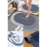 Sihirli Su Emici Kaydırmaz Banyo Paspası Ayak Matı Kaymaz Tabanlı Abdest Paspası 3,5 Mm Diğer