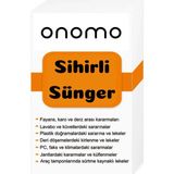 Sihirli Sünger, Çok Amaçlı Temizlik Süngeri, Fayans, Lavabo, Plastik ve Deri Yüzeyler Için 3 Adet - 0,01 gr