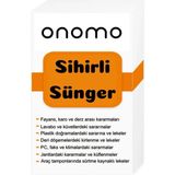 Sihirli Sünger, Çok Amaçlı Temizlik Süngeri, Fayans, Lavabo, Plastik ve Deri Yüzeyler Için 3 Adet