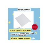 Sİhirli Tahta Beyaz Akıllı Kağıt Tahta 100x100 Cm (1 ALANA 1 KAĞIT TAHTA VE 1 ADET SİLGİLİ KALEM HEDİYE)