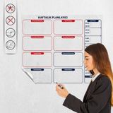 Sihirli Tahta Statik Kağıt Haftalık Planlayıcı (Model -5)