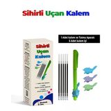 Sihirli Uçan Kalem ( 5 Adet Kalem İçi - 1 Adet Kalem Ve Tutma Aparatı)