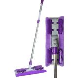 Sihirli Yer Mopu Fayans Duvar Yüzey Temizlik Mikrofiber Mandallı Mop, Teleskopik Saplı İstediğin Bezi Tak Kullan +1 Yedek Bezli