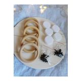 Sihirlihalka Diş Kaşıyıcı Halka, Çıngırak, Kilitli Göz Amigurumi Seti Set2