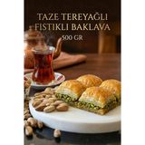Siirt Doğal Gıda Fıstıklı Baklava Tereyağlı 500 gr