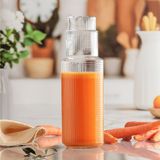 Şık 2'li Cam Karaf ve Su Bardağı Seti, 1,2 L, Estetik ve Kullanışlı
