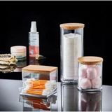 Şık Ahşap Görünümlü 3'Lü Organizer Set - Mutfak Ve Banyo Düzenleyici