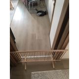 Sık Aralıklı Ahşap Köpek Çiti (Yükseklik 50 Cm.)