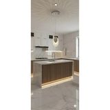 Şık Ay Krom Tekli Sarkıt, 3 Renk Power Led, Mutfak, Koridor, Banyo&tuvalet Için