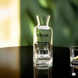 Şık Batman Yazı Baskılı Hediyelik/Karaf Cam Başucu Sürahisi 700 ML