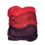 Şık Düğme Yün Keçe 50 gr 2- Kırmızı Bordo