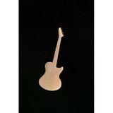 Şık Gold Gitar Model Broş - Yaka İğnesi Unisex Aksesuar