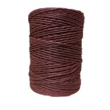 Şık Kağıt İp Yumak Şapka Çanta Runner Amerikan Servis 200 gr 62 Bordo Kahve