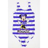 Şık Kız Çocuk Mayo Minnie Mouse Fuşya Renk Desenli Rahat Hızlı Kuruyan Mayo Deniz Havuz Plaj Mayosu - Karışık - 10 - 11 Yaş