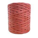 Şık Raffia Rafya Şapka Çanta Kağıt İp 200 gr YZS200 G22 Açık Bordo
