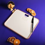 Şık ve Dayanıklı 30X34 cm Mita Kesme Tahtası, Mutfağınıza Şıklık Katın - Ahşap - Bej - Siyah - Seçenek 1