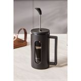 Şık ve Dayanıklı 350 ml Borosilikat Cam French Press Kahve Demleme Aracı - Seçenek 1 - Ahşap