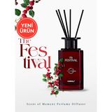 Şık ve Dekoratif, Çubuklu Oda Kokusu - Difüzör KUNDAL Scent Of Moment Diffuser 200ml (Festival)