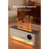 Şık ve fonksiyonel 260 ml aroma yayıcı hava nemlendirici, alarm göstergeli