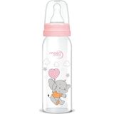 Şık ve Kullanışlı 250 ml Pembe Biberon, Güvenle Kullanabileceğiniz Tasarım - Ahşap - Bej