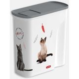 Şık ve Kullanışlı Kedi Mama Saklama Kabı, Hijyenik ve Pratik Kullanım Sağlar - Seçenek 1