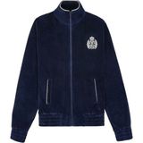 Şık ve Rahat Kadife Spor Ceket - Navy - XS