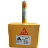 Sikacryl 300 Extra Silikonize Akrilik Mastik 447 gr Krem - 24 Adet