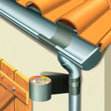 Sikasil Multiseal T 100mmx10m Bitüm Esaslı Yalıtım Bandı Gri Rulo
