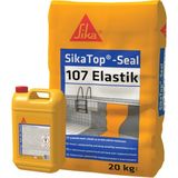 Sikatop® SEAL-107 Elastik | Sürme Esaslı Su Yalıtım Çözümleri 30KG(20KG+10KG) Çimento Gri