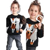 Sıkı Dostlar Tüllü Kız Çocuk Sweatshirt