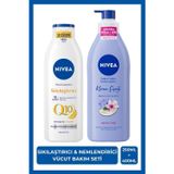 Sıkılaştırıcı Q10 C Vitamini ve Kiraz Çiçeği Nemlendirici Vücut Losyonu 250ml ve 400 ML