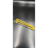 Sıkma Kehribar Tespih 8X12,5 Mm 925 Ayar Gümüş Püsküllü Koyu Sarı
