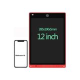 Şıktek 12" Renkli Dijital Yazı Tahtası 12 Inc Grafik Tablet Dijital Not Tahtası Yaz-Sil Dijital Not