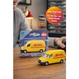 Siku 1085 Dhl Post Van Metal Model Kurye Kargo Minibüs Diecast Koleksiyon Arabası Modeli Sarı 8.2 Cm