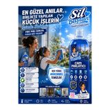 SİL BAŞTAN Cam Parlatıcı, Yağmur Kaydırıcı Spray Solüsyon 575 ml