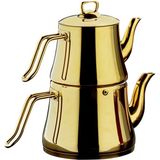 Sıla Piramit Tam Gold Çaydanlık - 2 lt