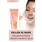 Sıla The Best Stb Soyulabilir Kolajen Jel Yüz Maskesi - Cam Cilt Kore Yüz Maskesi - Collagen Night Wrapping Mask 75Ml