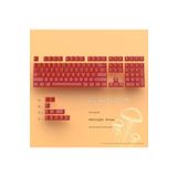 silabor 130 Keys Pudding Keycaps Klavye Tuş İki Renki Kalıplama Keycaps 15