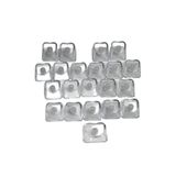 silabor 21 Tuşlu Şeffaf Şeffaf Mekanik Klavye Tuşu Seti | RGB Uyumlu Keycaps Takımı | Dekoratif Işık Geçirgen Keycaps
