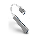 Silabor 4 Port USB 3.0 Hub Çevirici Çoğaltıcı Çoklayıcı Çoklama 4 Portlu USB 3.0 Hub Çoklayıcı - Gri